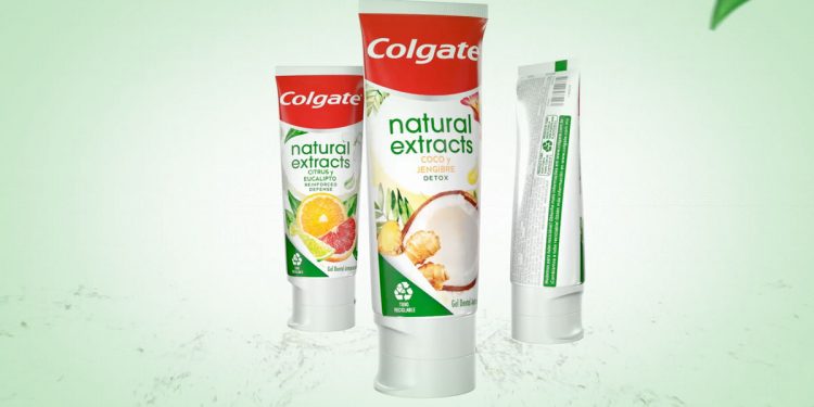Pasta dental en envase reciclable